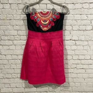 New York and Company Stretch Strapless Dress Size Large